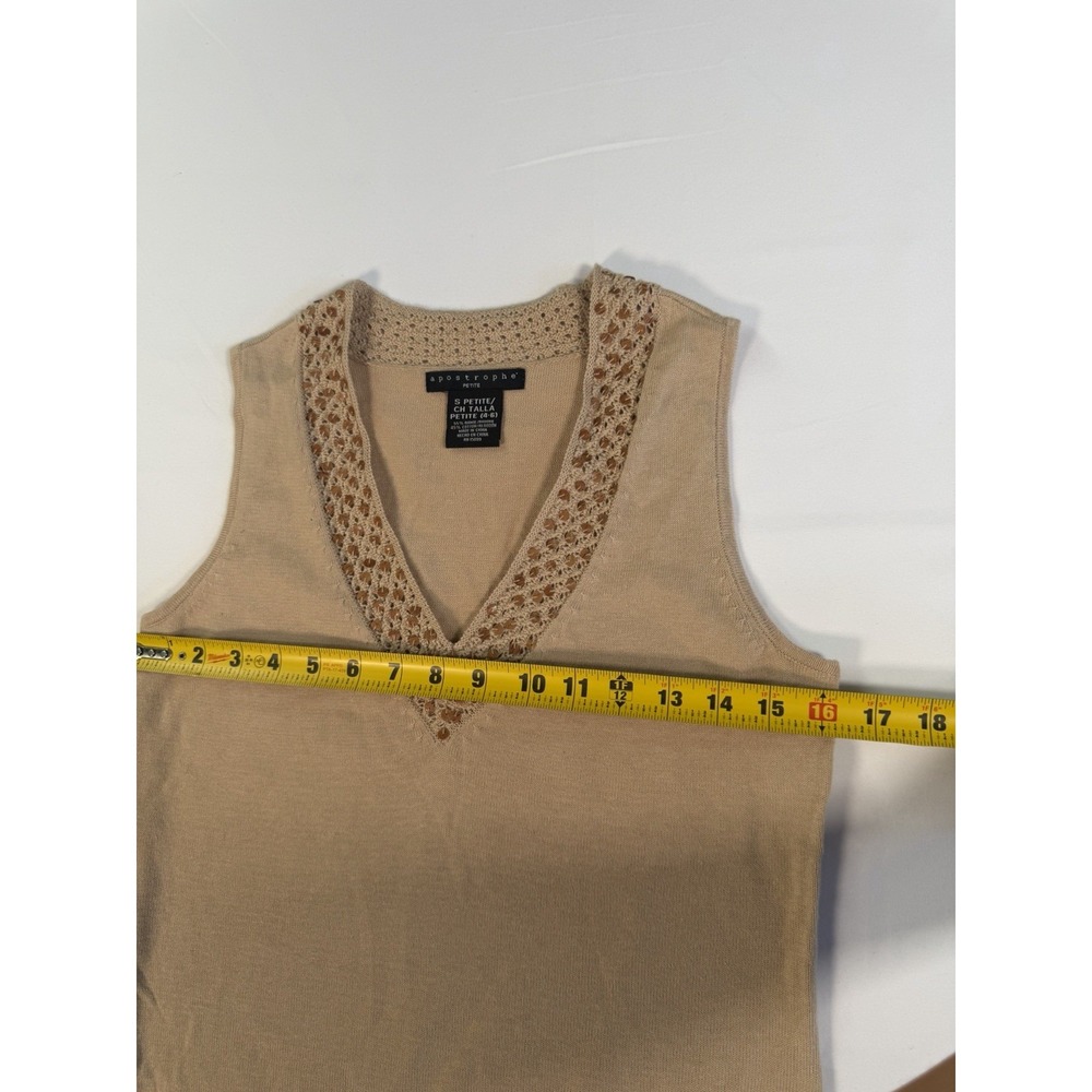 Apostrophe Women's Knit Vest - Picture 9 of 9